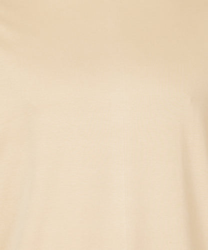 Light Brown Plain Oversized T-shirt for Men