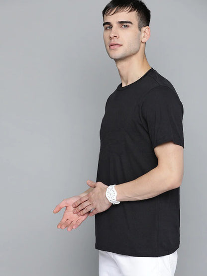 Plain Black Regular T-shirt