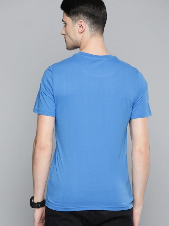 Royal Blue Plain Regular T-shirt