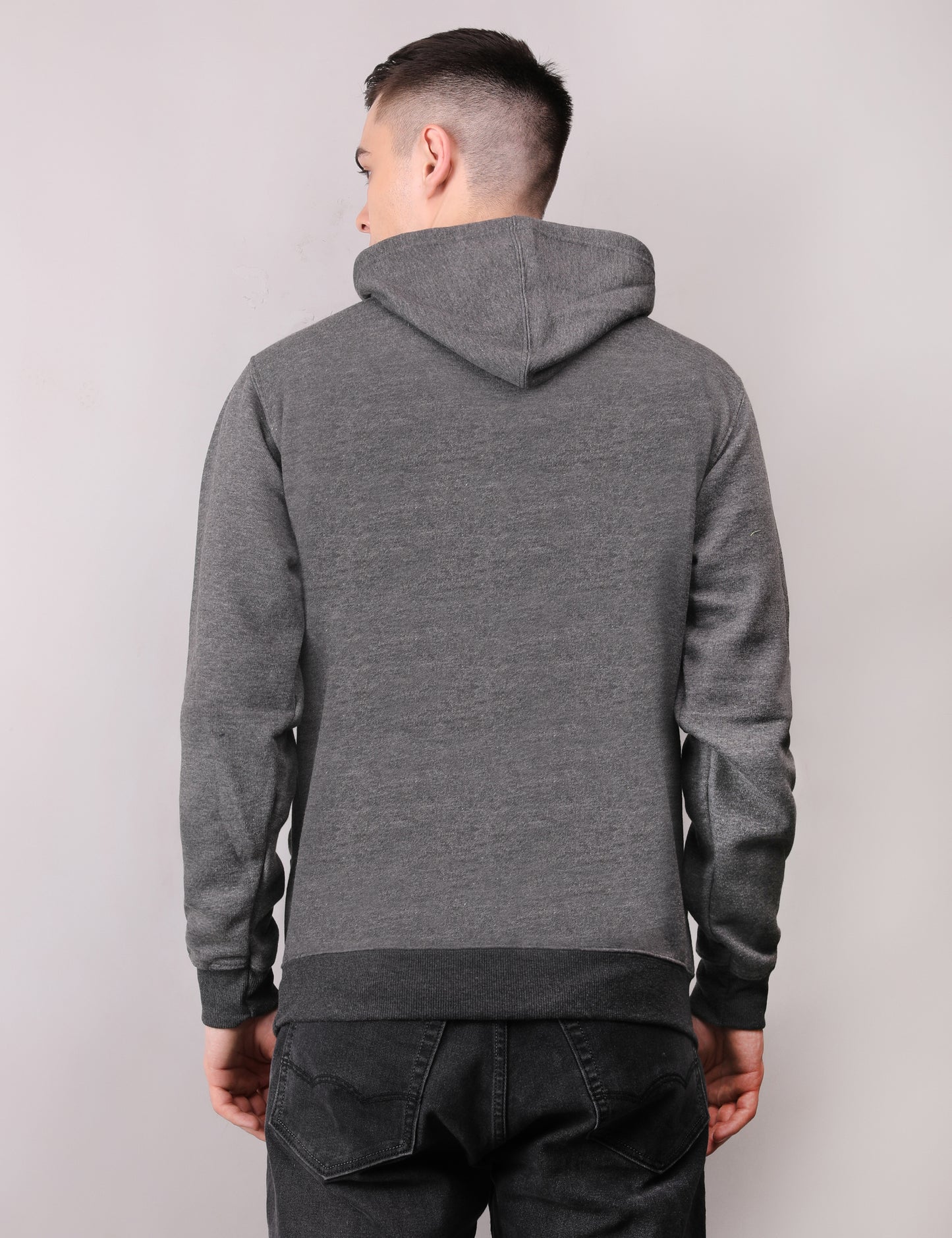 Dark Grey Non Zipper Hoodie