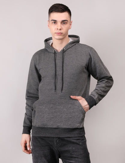 Dark Grey Non Zipper Hoodie